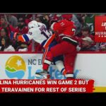 Carolina Hurricanes beat New York Islanders in OT to take 2-0 series lead