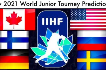 EARLY WJC 2021 Tournament Predictions! (IIHF World Junior Championship Hockey Bracket Preview/Picks)