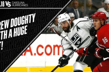 Drew Doughty's Massive Hit on Justin Williams