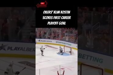 Watch Klim Kostin Score Sensational Game-Winning Playoff Goal! #shorts #nhl #hockey #sports