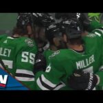 Stars' Jamie Benn and Evgenii Dadonov Score 87 Seconds Apart To Break Game Open vs. Wild