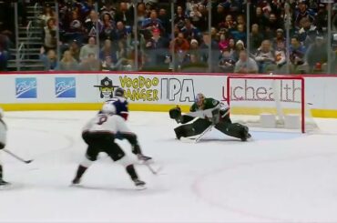 Karel Vejmelka makes a save on Nichushkin vs Avalanche (3/24/23)