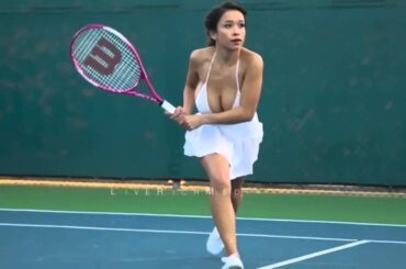 20 INAPPROPRIATE TENNIS MOMENTS SHOWN ON LIVE TV