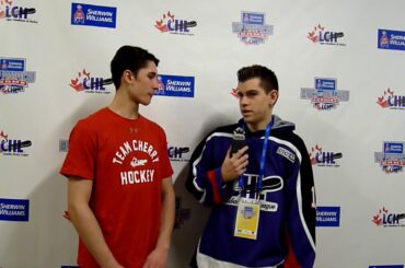 OHL Fanboys - 2018 Top Prospects Game - Darius Interviews Jake Ingham