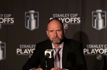 Pete DeBoer talks Stars 5-1 loss in Game 3 to the Wild