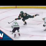 Wild's Johansson Undresses Defender With Slick Move And Beats Oettinger Blocker Side.