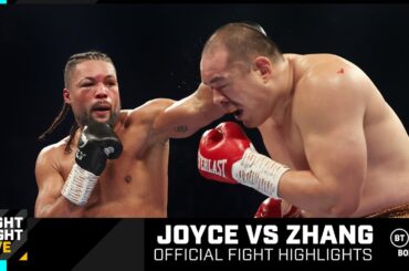 Big Bang Zhang with a TKO | Joyce vs Zhang | Official Fight Highlights | BT Sport