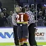 Ed Jovanovski vs Paul Kruse ; Tom Fitzgerald vs Bryan Berard