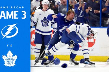 GAME 3: Maple Leafs @ Lightning Recap 4/22/23 | No Excuses.