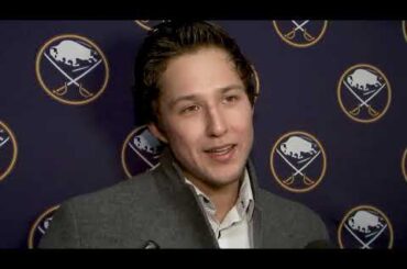 Brandon Montour Interview After Trade To The Sabres (2/25/2019)