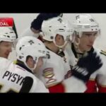 Aleksander Barkov scores off Pysyk's dish