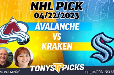 Colorado Avalanche vs Seattle Kraken 4/22/2023 FREE NHL Picks and Predictions on Morning Steam Show