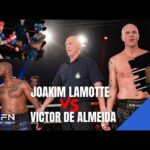 JOAKIM LAMOTTE vs VICTOR DE ALMEIDA *SJUK FIGHT* (Se Hela Matchen) | Bulldog Fight Night 9