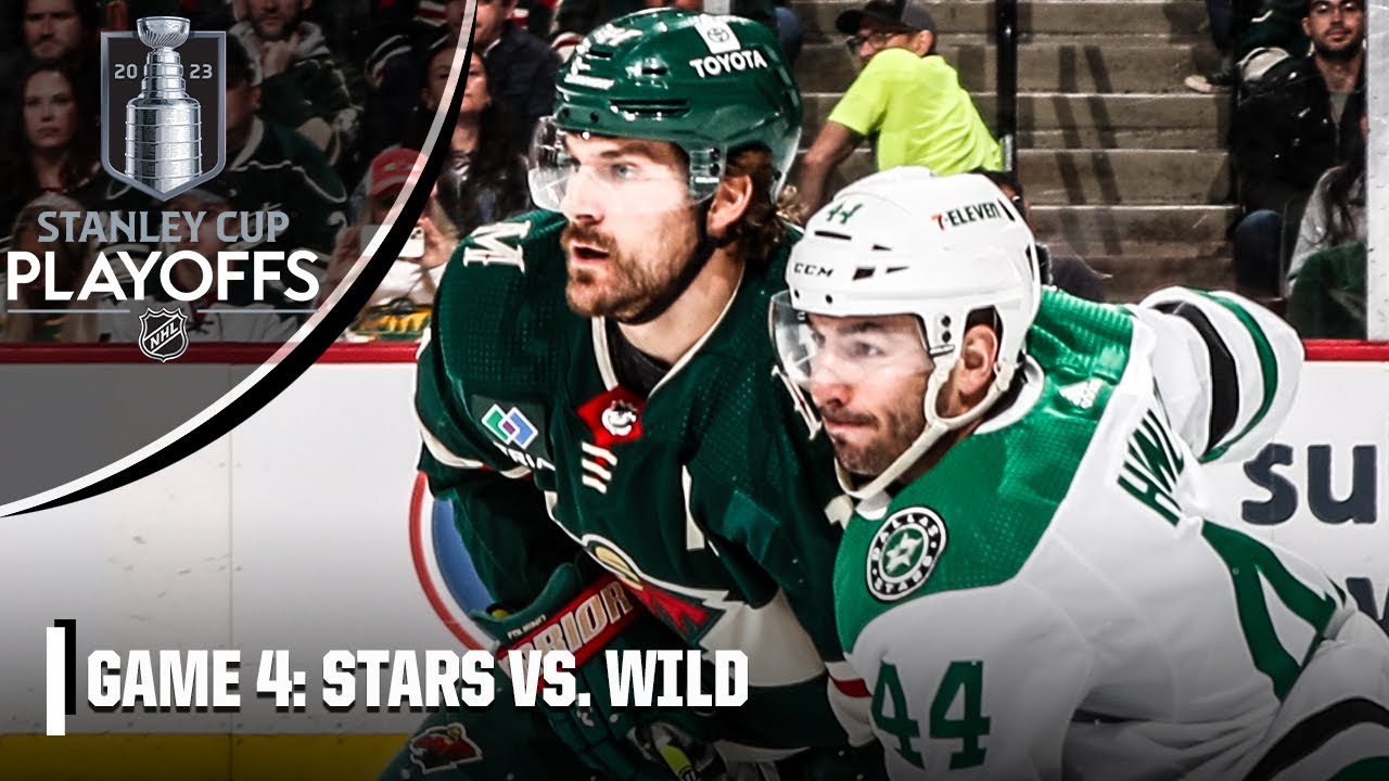 Dallas Stars vs. Minnesota Wild: First Round, Gm 4 | Full Game ...