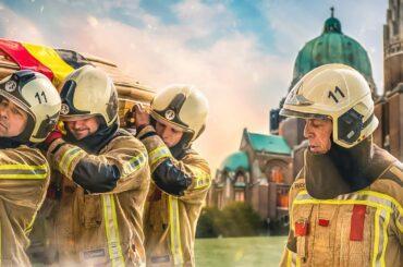 Immersion Au Cœur Des Funérailles D'un Pompier Mort Au Feu (Bruxelles)