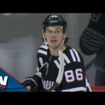 Jack Hughes Dances Around The Canucks Defence To Continue Torrid Scoring Pace