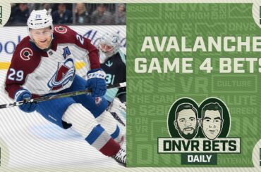 Our favorite sports bets for Nathan MacKinnon & the Colorado Avalanche as they face the Kraken