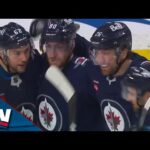 Jets' Pierre-Luc Dubois Credited With Goal After Puck Bounces In Off Golden Knights Player