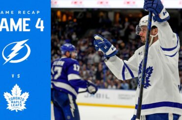 GAME 4: Maple Leafs @ Lightning Recap 4/24/23 | Shellshocked