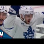 Alex Kerfoot TIPS IN OT Winner To Give Maple Leafs 3-1 Series Lead Over Lightning