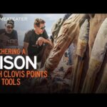 Butchering a Bison with Clovis Points and Tools