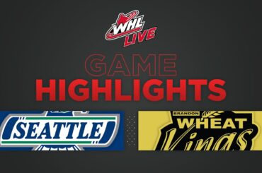 WHL Highlights: Thunderbirds (2) at Wheat Kings (4) - January 10, 2023