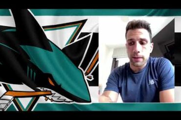 Andrew Cogliano first interview with San Jose Sharks