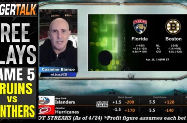 Boston Bruins vs Florida Panthers Game 5 Predictions & Picks | NHL Playoff Betting Advice April 26