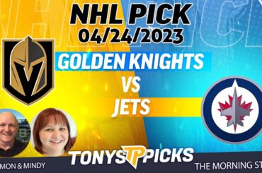 Vegas Golden Knights vs Winnipeg Jets 4/24/2023 FREE NHL Picks and Predictions on Morning Steam Show