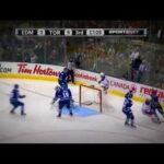 Spectacular save by James Reimer
