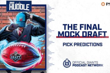 2023 NFL Draft: Final Predictions | New York Giants
