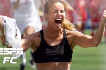 The sports bra is in a frame at my house - Brandi Chastain | FIFA Women's World Cup