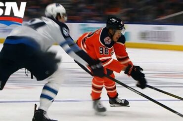 Jesse Puljujarvi Cruises Through Jets Defence To Score For Oilers