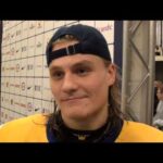 Junior VM 2014 Anton Karlsson om vinsten mot Schweiz och Kevin Fiala