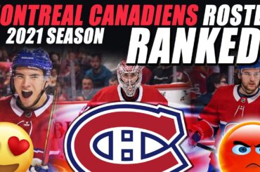 My Favorite Montreal Canadiens Players RANKED! (2021 Season)