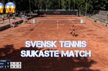 SVENSK TENNIS SJUKASTE MATCH?