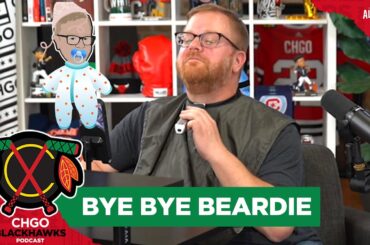 Jay Zawaski Pays Off a Beard Bet | CHGO Blackhawks Podcast