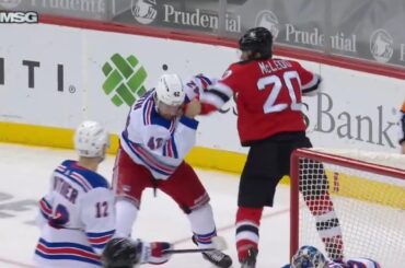 Brendan Smith Drops The Gloves With Michael McLeod