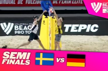 Åhman / Hellvig vs. Ehlers / Wickler - Semi Final Highlights Tepic 2023 #BeachProTour