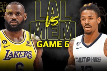 Los Angeles Lakers vs Memphis Grizzlies Game 6 Full Highlights | 2023 WCR1 | FreeDawkins