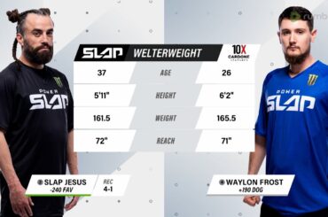 Power Slap 1: Michael Smith vs Waylon Frost | Prelims