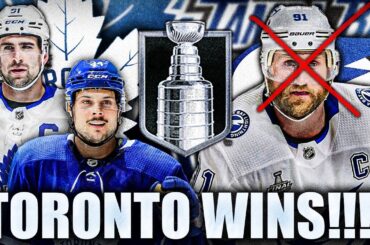 TORONTO WINS!! THE MAPLE LEAFS DEFEAT THE TAMPA BAY LIGHTNING IN GAME 6—JOHN TAVARES OVERTIME WINNER