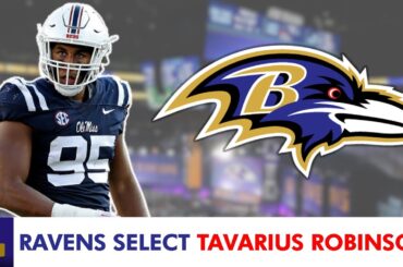 Tavius Robinson Selected By Baltimore Ravens With Pick 124 In 4th Round of 2023 NFL Draft - Reaction