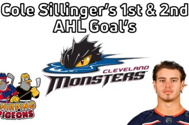 Cole Sillinger scores 1st & 2nd AHL goals