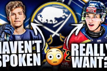 Buffalo Sabres HAVEN'T SPOKEN To Owen Power + They REALLY WANT William Eklund? 2021 NHL Draft Rumors