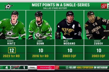 Roope Hintz Making History | Stars Live