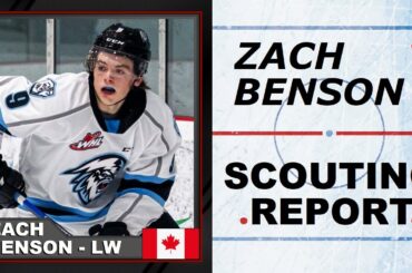 ZACH BENSON Highlights 2023 NHL Draft Prospect