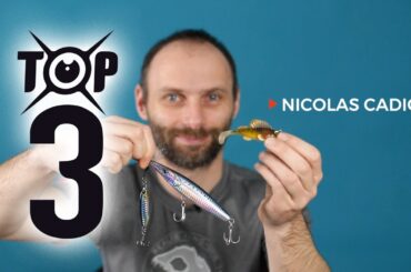 LES MEILLEURS LEURRES POUR PECHER LE BAR DU BORD : Le Top 3 de Nicolas Cadiou