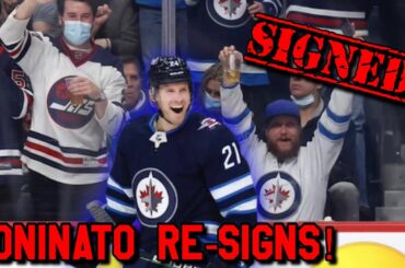 Winnipeg Jets Re-Sign Dominic Toninato!! Jets Fan Reaction!!