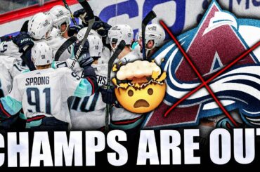 THE SEATTLE KRAKEN DEFEAT THE CHAMPS: COLORADO AVALANCHE LOSE IN GAME 7, 2023 STANLEY CUP PLAYOFFS